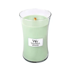 WoodWick Vonná sviečka váza White Willow Moss 609,5 g