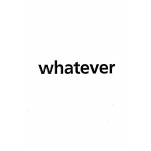 WHATEVER - Petr Ingerle, Ondřej Chrobák, Jiří Valoch, Jana Písaříková