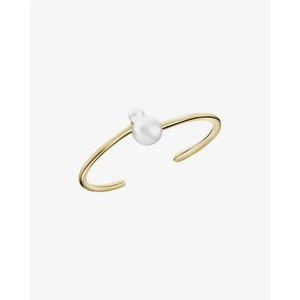 Calvin Klein Pozlacený náramek - bangle Jazzy KJCEJF14010M 5,8 x 4,6 cm - S