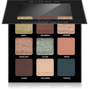 Sigma Beauty Eyeshadow Palette Ivy paletka očných tieňov 9 g