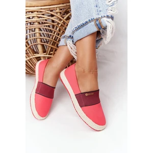 Espadrilles On A Braided Sole Big Star HH274478 Red