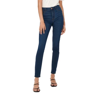 Jacqueline de Yong Dámske džínsy JDYTULGA Skinny Fit 15266427 Dark Blue Denim M/32