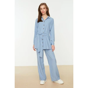 Trendyol Two-Piece Set - Blue - Regular fit