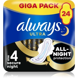 Always Ultra Secure Night vložky 24 ks