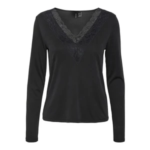 Vero Moda Dámské triko VMPHINE 10270480 Black XL