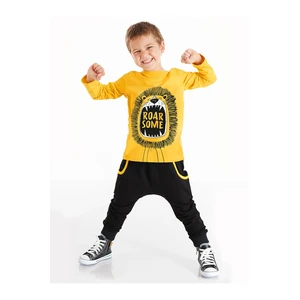 Denokids Two-Piece Set - Yellow - Regular fit