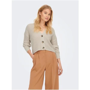 Beige Ladies Cardigan ONLY Carol - Ladies