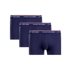 3PACK men&#39;s boxers Tommy Hilfiger dark blue (1U87903842 409)