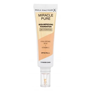 Max Factor Miracle Pure Skin dlouhotrvající make-up SPF 30 odstín 70 Warm Sand 30 ml