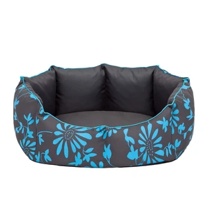 Hundebett Reedog York Blue Flower - L