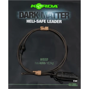 Korda koncová montáž dark matter leader heli safe 18,1 kg 1 m - weed