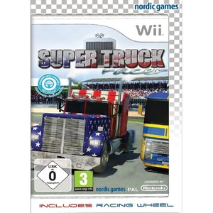 Super Truck Racer + kormánykerék - Wii