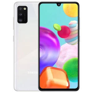 Samsung Galaxy A41 - A415F, 4/64GB, Dual SIM, White - SK disztribúció