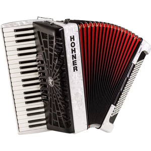 Hohner Bravo III 120 Blanc Accordéon à touches