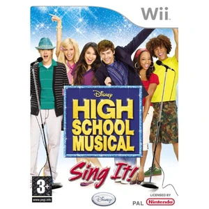 High School Musical: Sing It! + mikrofon - Wii