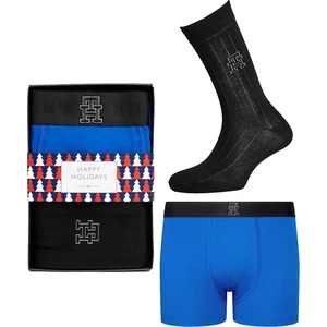 Men's set Tommy Hilfiger boxers and socks in a gift box