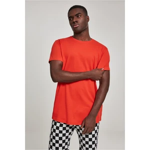 Long T-shirt in the shape of blood orange