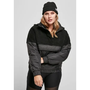 Women's compression jacket Sherpa Mix black/black