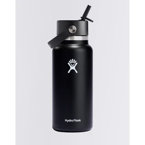 Hydro Flask Wide Mouth with Flex Straw Cap 32 oz (946 ml) Black