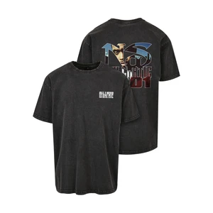 Nas Stillmatic Acid Washed Oversize Tee Black