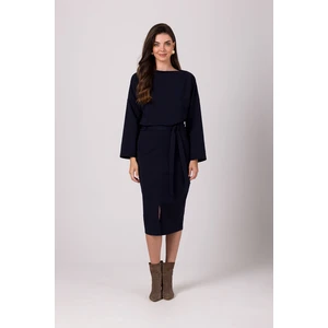 BeWear Woman's Dress B269 Navy Blue