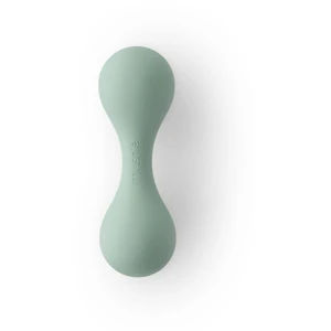 Mushie Silicone Rattle Toy hrkálka Green 1 ks