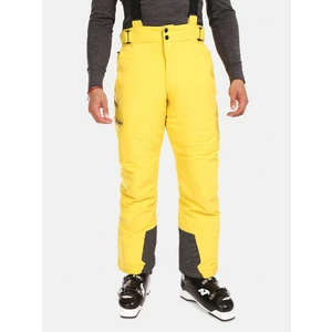 Men's ski pants KILPI MIMAS-M Yellow