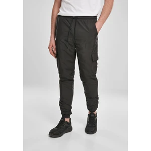 Cargo Nylon Track Pants černé