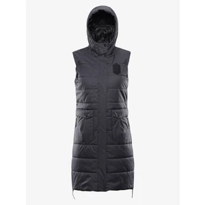 Women's vest with ptx membrane ALPINE PRO HARDA dk.true gray