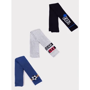 Yoclub Kids's Boys' Long Johns 3-Pack RAK-0001C-AA00-002