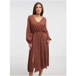 Brown Women's Patterned Dress Pepe Jeans Curry - Women's