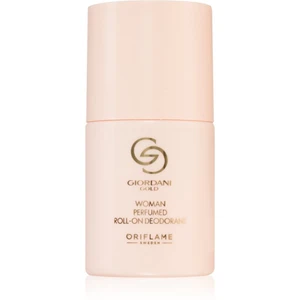 Oriflame Giordani Gold Woman guličkový dezodorant roll-on pre ženy 50 ml