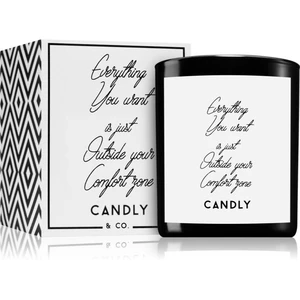 Candly & Co. Everything you want is just outside your comfort zone vonná sviečka 250 g