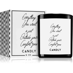 Candly & Co. Everything you want is just outside your comfort zone vonná sviečka 250 g