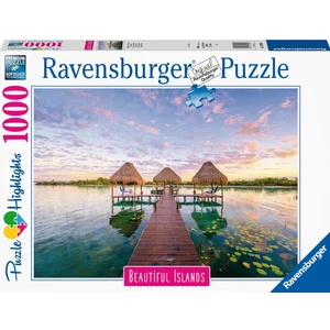 Ravensburger Puzzle Krásné ostrovy Tropický ráj 1000 dílků