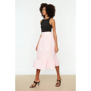 Trendyol Pink Ruffle Skirt