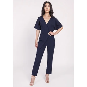 Lanti Woman's Jumpsuit Kb115 Navy Blue