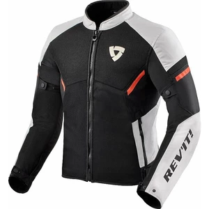 Rev'it! Jacket GT-R Air 3 White/Neon Red L Giacca in tessuto