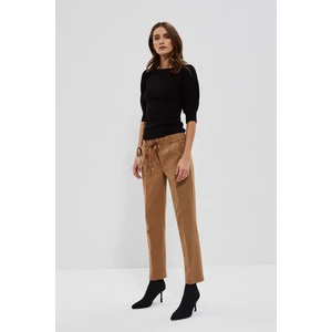 Cigarette trousers - beige