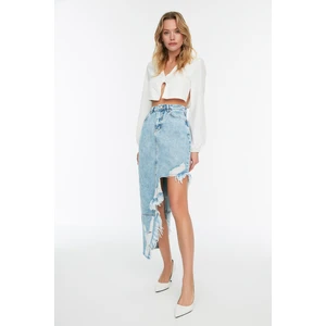 Gonna in denim da donna  Trendyol Tasseled