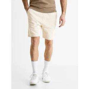 Celio Cotton Shorts Bonepsey - Men