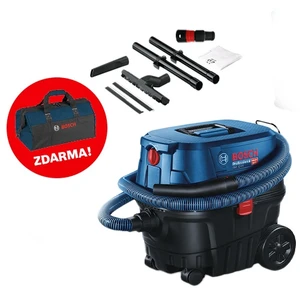 Priemyselný vysávač Bosch GAS12-25PS priemyselný vysávač • príkon 1 350 W • menovitý príkon 1 250 W • objem 25 l • 16 l nádobka na vodu • 20 l vrecko