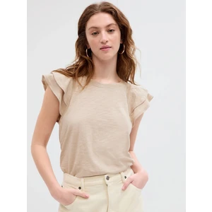 GAP T-shirt with ruffle sleeves - Women