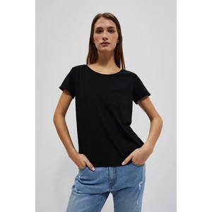 Moodo Cotton T-Shirt - Black
