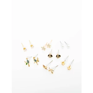 Gold earrings Yups dbi0441. R06