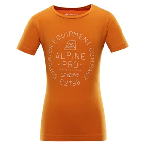 Alpine Pro Dewero Dětské triko KTSA429 oranžová 128-134