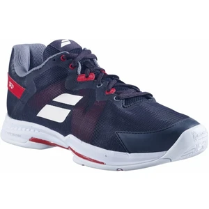 Babolat SFX3 All Court Men Black/Poppy Red 47 Pantofi de tenis pentru bărbați