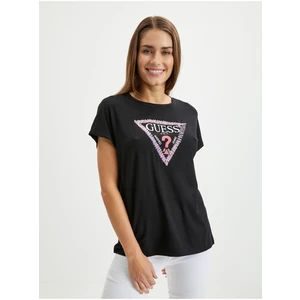 Black Women's T-Shirt Guess - Women