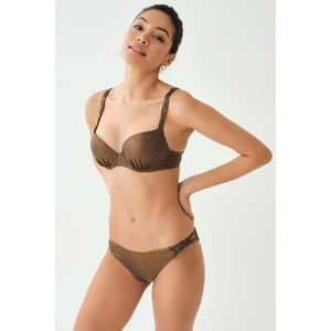 Dagi Mink Covered Bikini Top