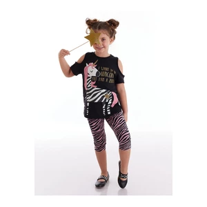 Mushi Unique Zebra Girls Tunic Suit